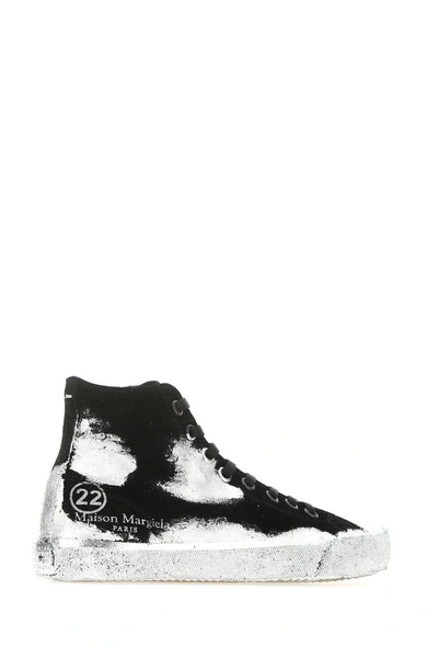 Shop Maison Margiela Tabi High In Black