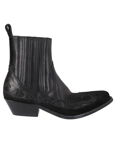 Shop Golden Goose Deluxe Brand Santiago Ankle Boots In Black
