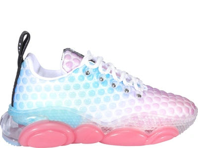 Shop Moschino Double Bubble Sneakers In Multi