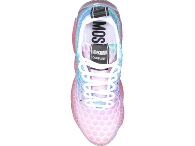 Shop Moschino Double Bubble Sneakers In Multi