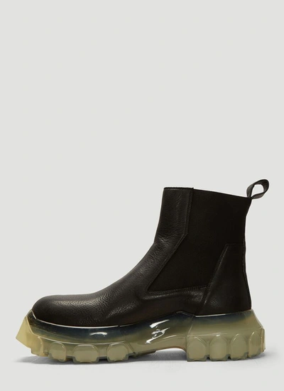 Shop Rick Owens Tractor Boots In Black