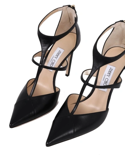 Shop Jimmy Choo Saoni Pumps In Black