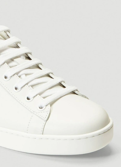 Shop Gucci Ace Interlocking G Sneakers In White