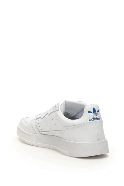 Shop Adidas Originals Supercourt Sneakers In White
