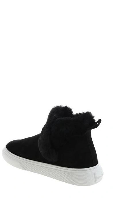 Shop Hogan H365 Fur In Black