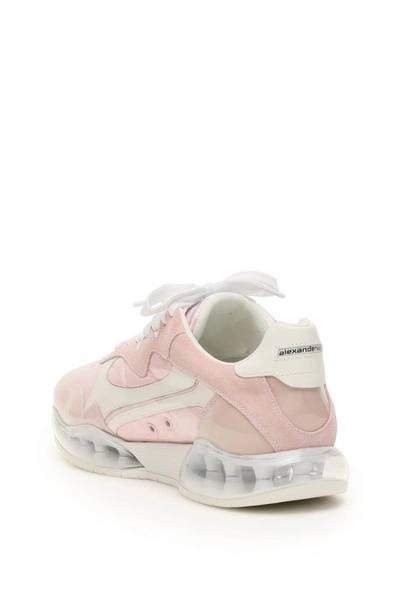 Shop Alexander Wang Awnyc Stadium Sneakers In Pink