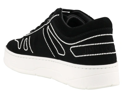 Shop Jimmy Choo Hawaii Sneakers In Black