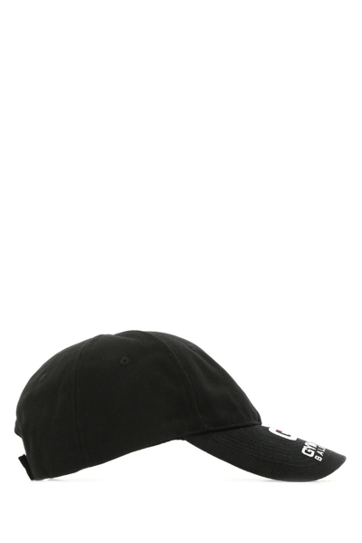 Shop Balenciaga Gym Wear Cap In Black