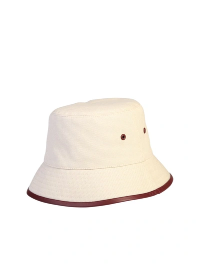 Shop Burberry Logo Print Bucket Hat In Multi