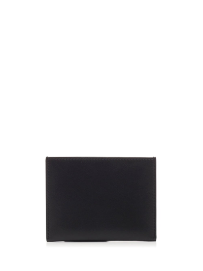 Shop Givenchy Logo Patch Cardholder In Black