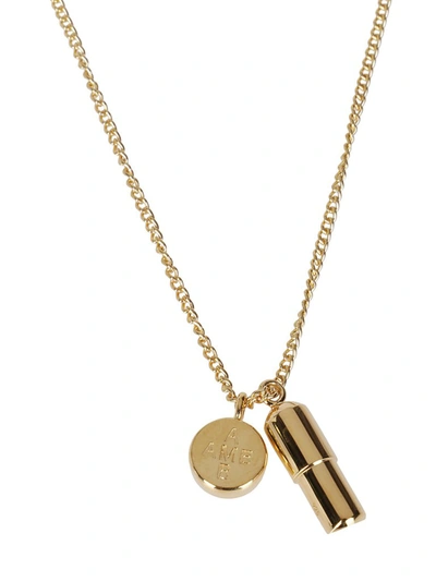 Shop Ambush Pill Pendant Necklace In Gold
