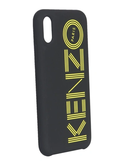 Shop Kenzo Logo Printed Iphone Xs Case In Black