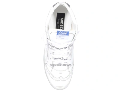 Shop Golden Goose Deluxe Brand Mid Star Sneakers In White