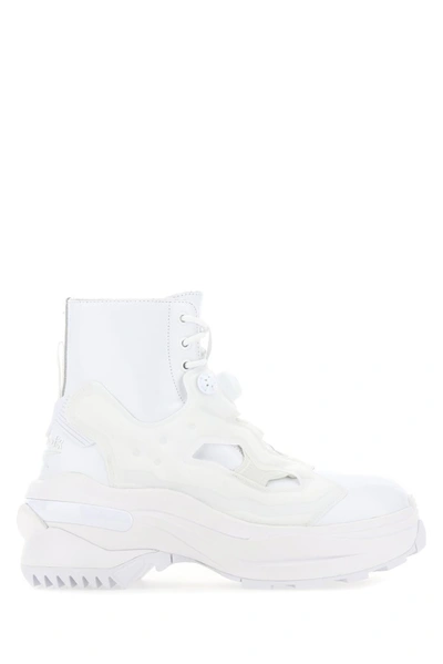 Shop Maison Margiela X Reebok Tabi Instapump Fury Lo Sneakers In White
