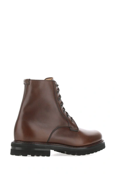 Church's Coalport 2 - Hammered Leather Lace-up Boot In Brown | ModeSens