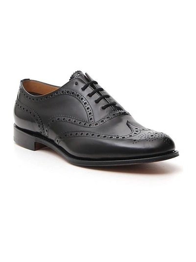 Shop Church's Burwood Oxford Shoes In Black