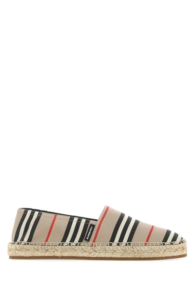 Shop Burberry Icon Stripe Espadrilles In Multi