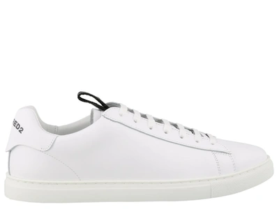 Shop Dsquared2 Tennis Logo Print Sneakers In White