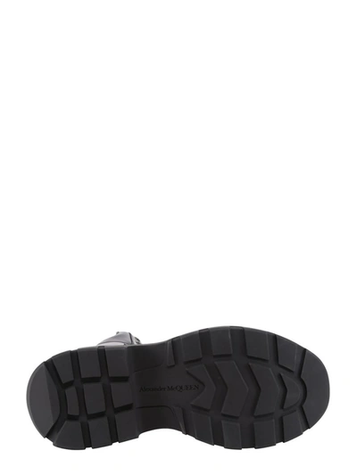 Shop Alexander Mcqueen Hybrid Tread Sneakers In Black