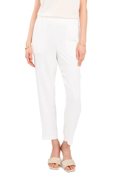 Shop Vince Camuto Liquid Base Pull-on Pants In White