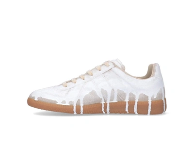 Shop Maison Margiela Replica Bianchetto Sneakers In White