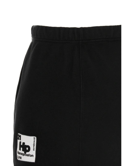 Shop Heron Preston Periodic Sweat Skirt In Black