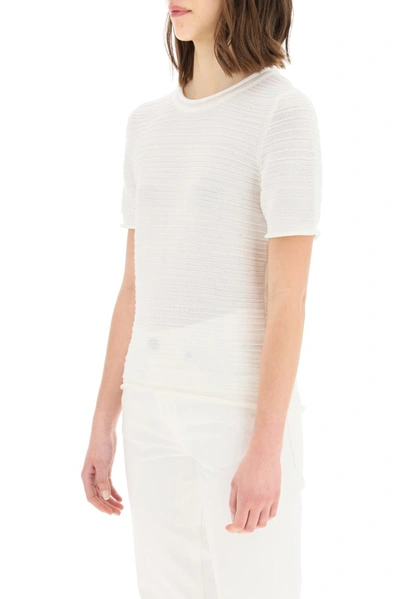 Shop The Row Knitted T In White