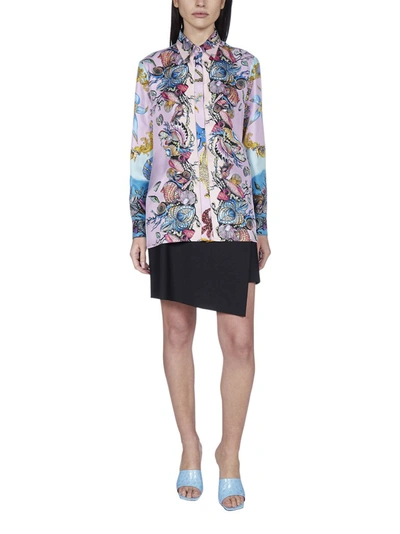 Shop Versace Trésor De La Mer Print Shirt In Multi