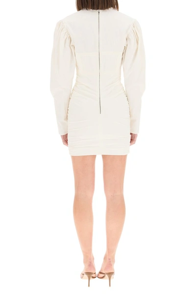 Shop Isabel Marant Broderie Anglaise Dress In White