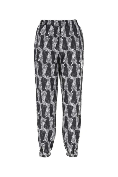 Shop Vans Leopard Print Straight Leg Pants In Multi