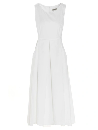 Shop 's Max Mara Pisa Midi Dress In White