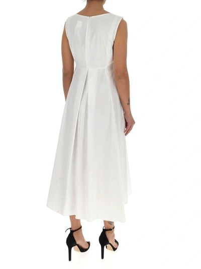 Shop 's Max Mara Pisa Midi Dress In White