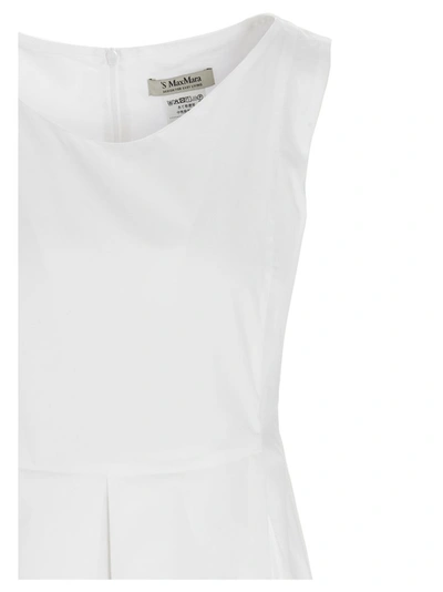 Shop 's Max Mara Pisa Midi Dress In White