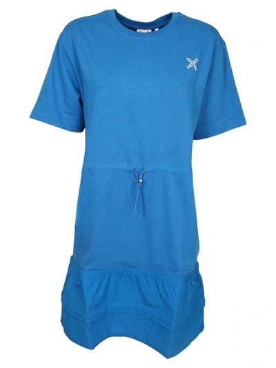 Shop Kenzo Sport Little X Dress In Blue