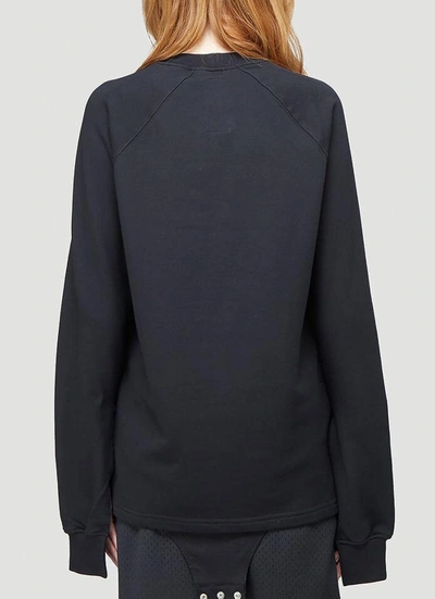 Shop Rick Owens X Champion Vega Sweatshirt In Black