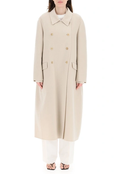 Shop The Row Dilona Double In Beige