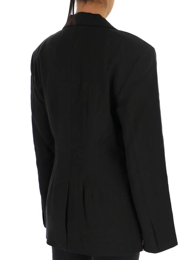 Shop Jacquemus La Veste Novio Blazer In Black