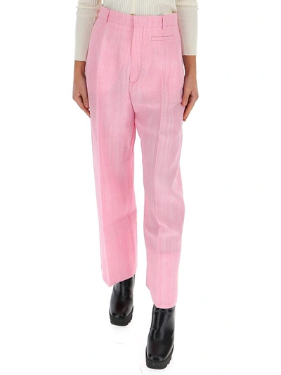 Shop Jacquemus Le Pantalon Santon Pants In Pink