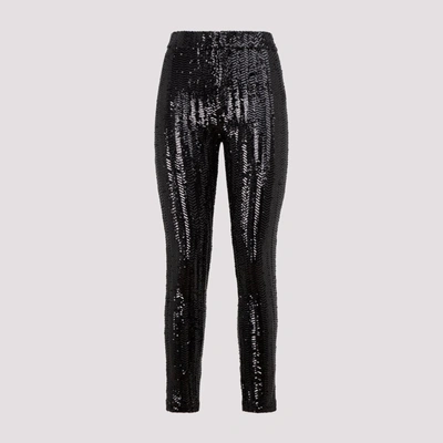 Shop Isabel Marant Todiz Sequin Pants In Black