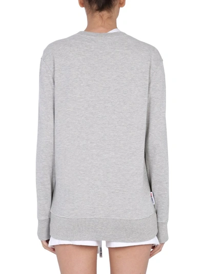 Shop Autry Action Wear Crewneck Sweatshirt In Grey