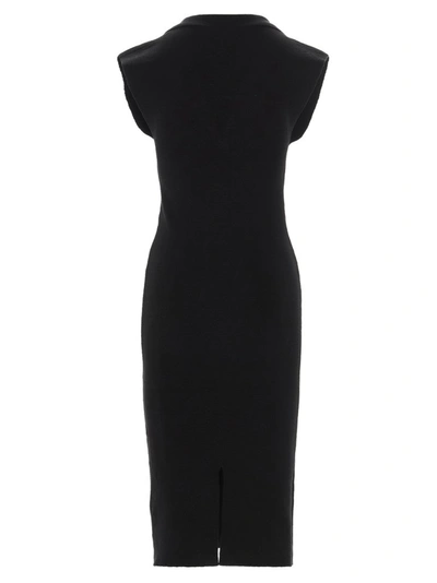 Shop Jacquemus La Robe Santon Dress In Black