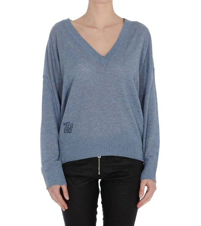 Shop Zadig & Voltaire Brumy Sweater In Blue