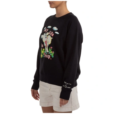 Shop Marc Jacobs X Magda Archer The Collaboration Sweatshirt In Black