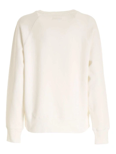 Shop Zadig & Voltaire Upper Blason Brodé Sweatshirt In White