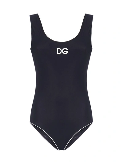 Shop Dolce & Gabbana Logo Print One In Black