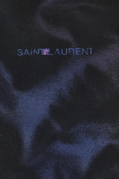 Shop Saint Laurent Tie In Multi