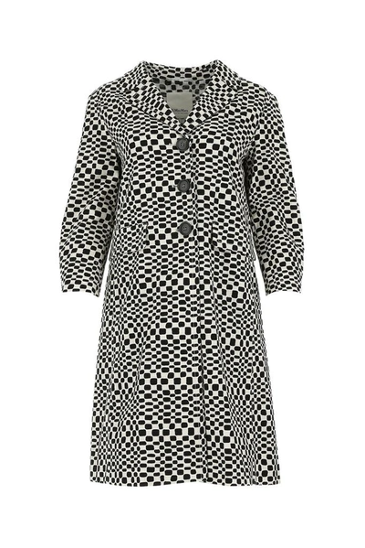 Shop Max Mara 's  Etere Basketweave Duster Coat In Multi