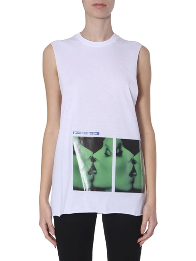 Shop Dsquared2 X Mert & Marcus 1994 Tank Top In White