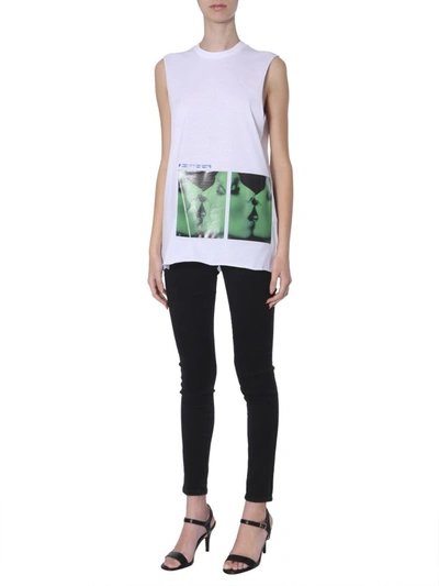 Shop Dsquared2 X Mert & Marcus 1994 Tank Top In White