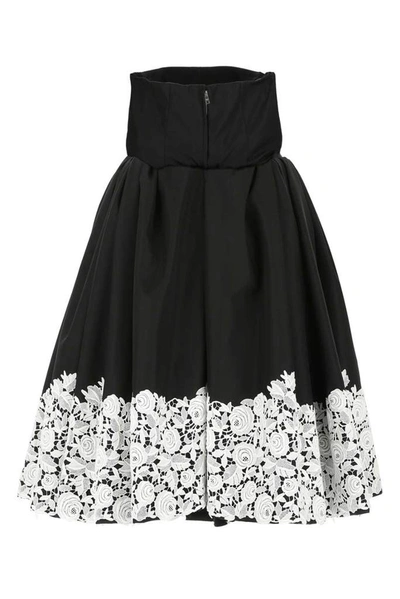 Shop Prada Sleeveless Mini Dress In Black